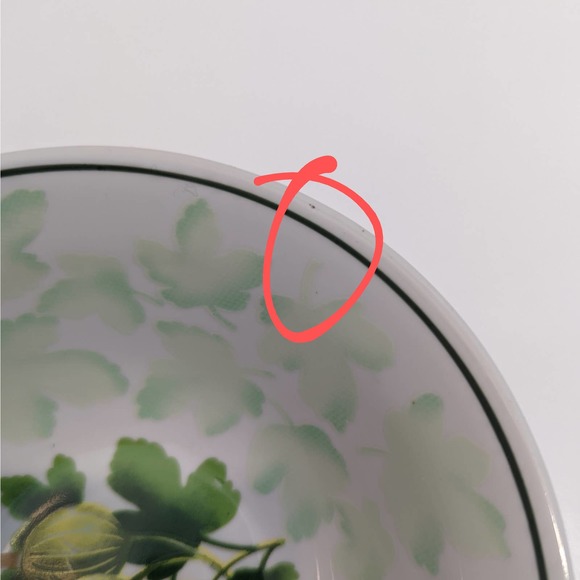 Boda Shop Sweden Berry Fruit Bowls Set of 2, Harvest Autumn Fall Country Cottage - Picture 9 of 12